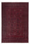 Afghan Teppich - Kunduz - 290 x 195 cm - dunkelrot