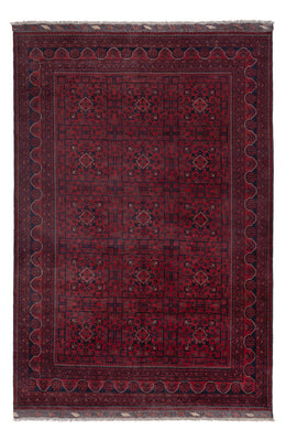 Afghan Teppich - Kunduz - 301 x 199 cm - dunkelrot