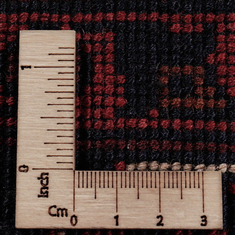 Afghan Teppich - Kunduz - 292 x 198 cm - dunkelrot