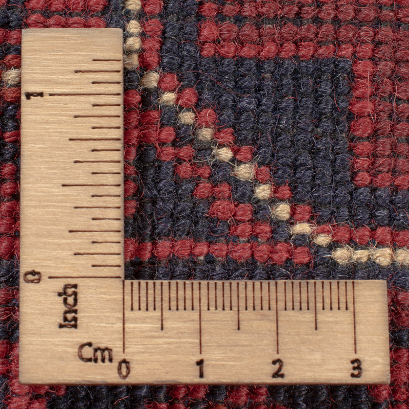 Afghan Teppich - Kunduz - 299 x 196 cm - dunkelrot