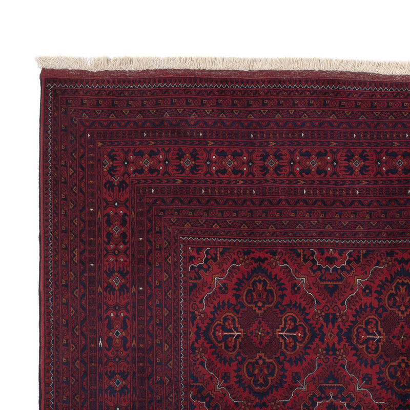 Afghan Teppich - Royal - 292 x 202 cm - dunkelrot