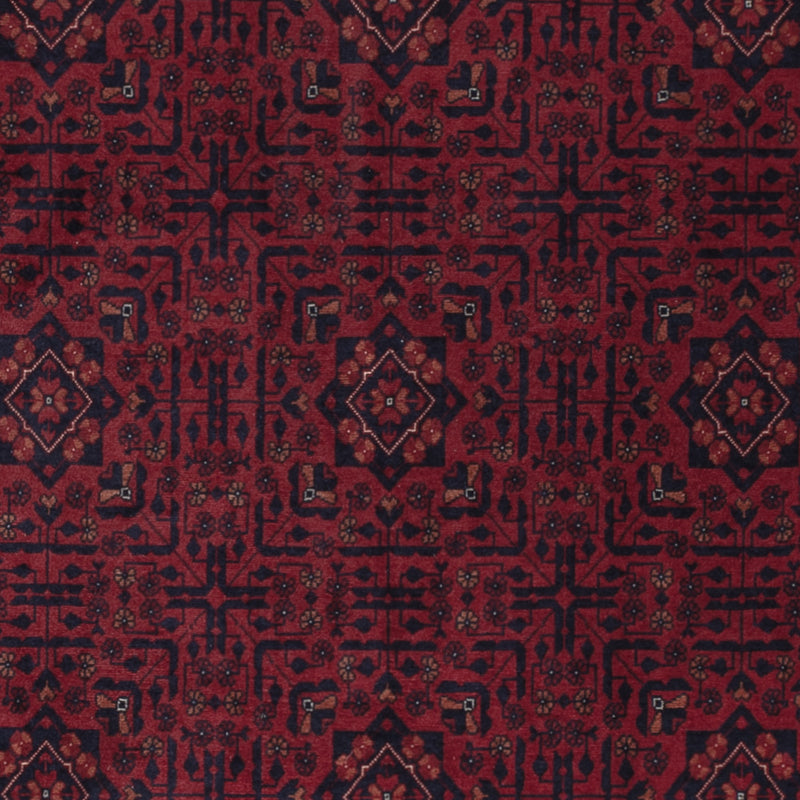 Afghan Teppich - Royal - 303 x 201 cm - dunkelrot