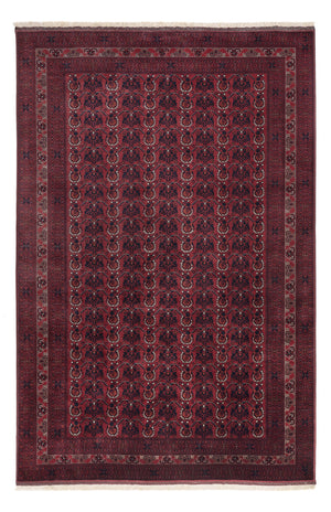 Afghan Teppich - Royal - 303 x 194 cm - dunkelrot