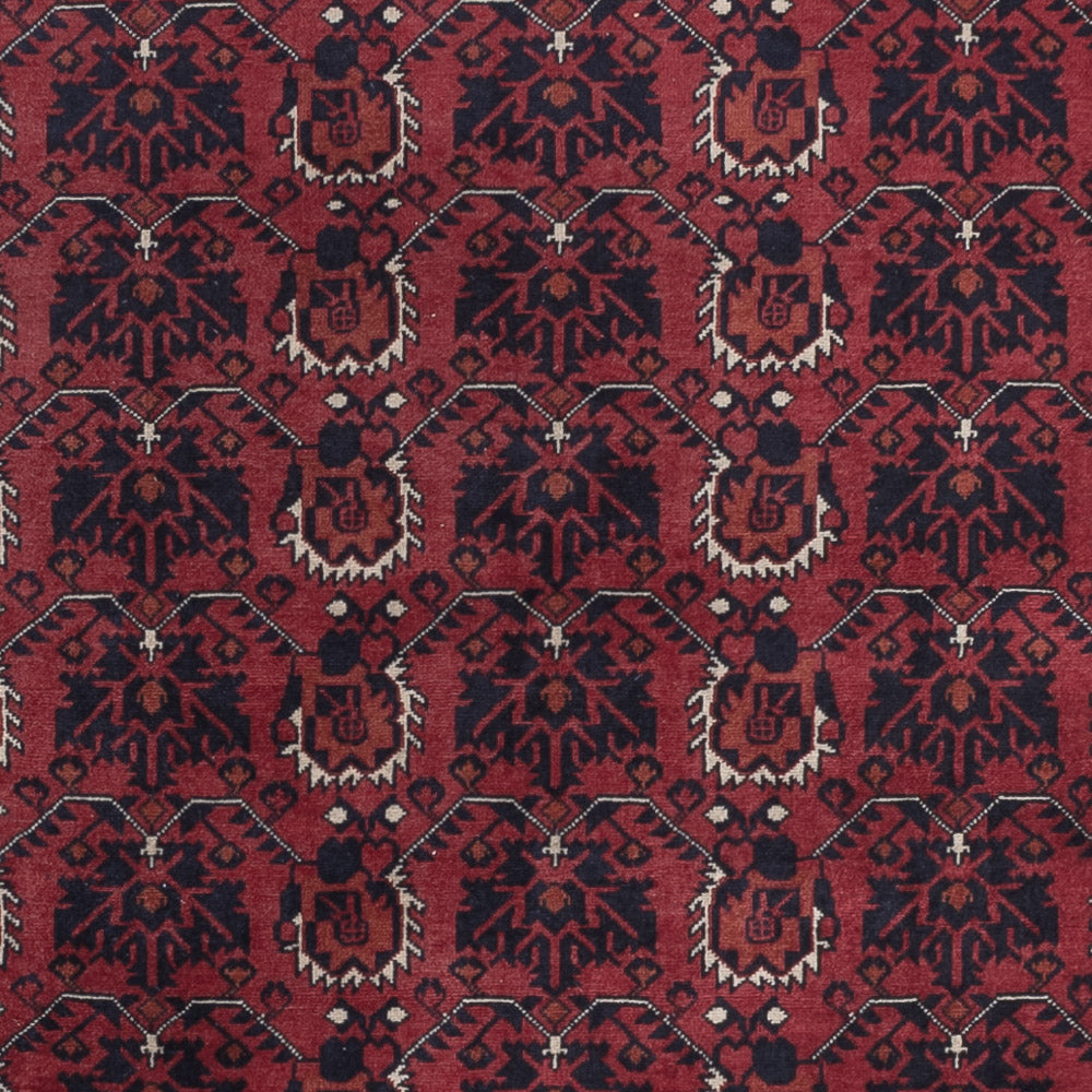 Afghan Teppich - Royal - 303 x 194 cm - dunkelrot