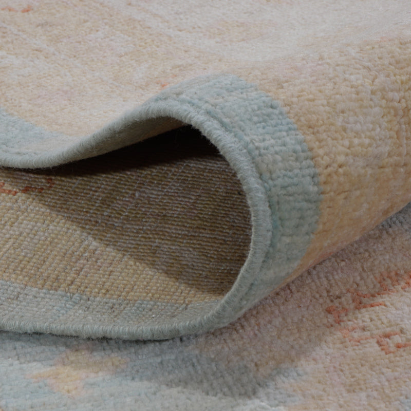 Ziegler Teppich - 355 x 255 cm - blau