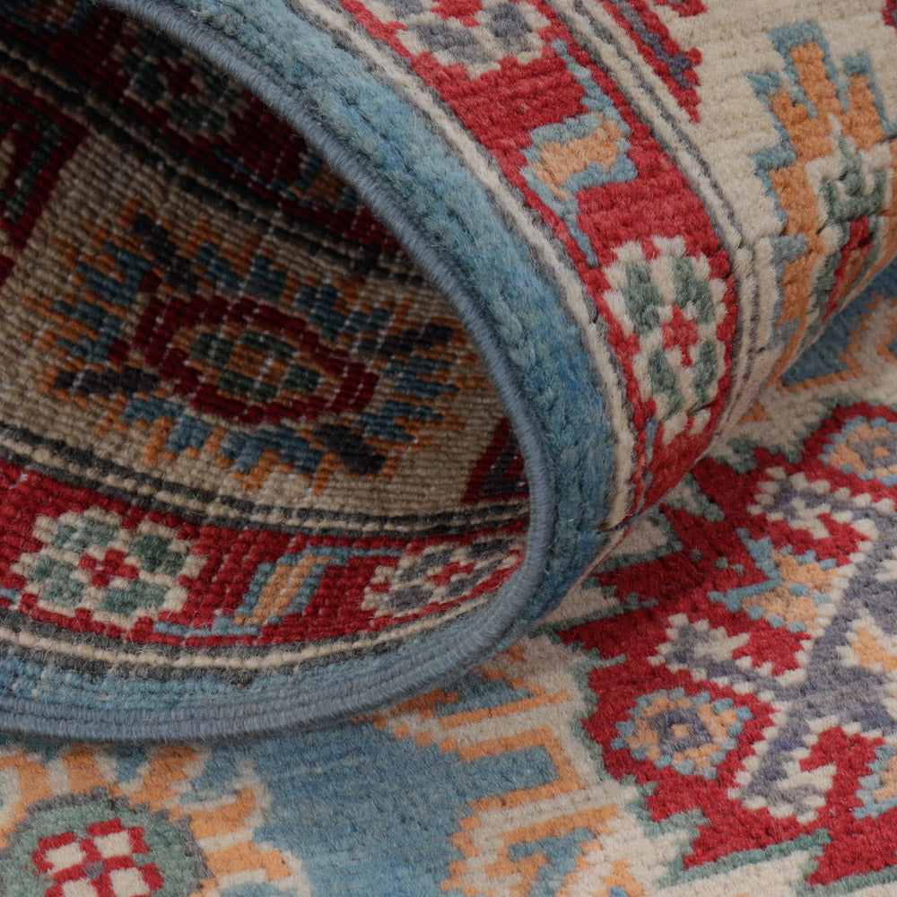 Ziegler Teppich - Kazak - 158 x 88 cm - blau