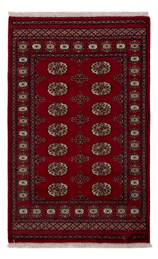 Pakistan Teppich - 155 x 97 cm - rot