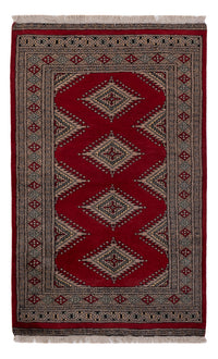 Pakistan Teppich - 152 x 94 cm - rot