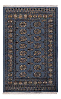 Pakistan Teppich - 151 x 94 cm - blau