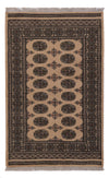 Pakistan Tæppe 93x147cm - Orientalsk tæppe - Rektangulær / Beige / 93 x 147 cm Rektangulær