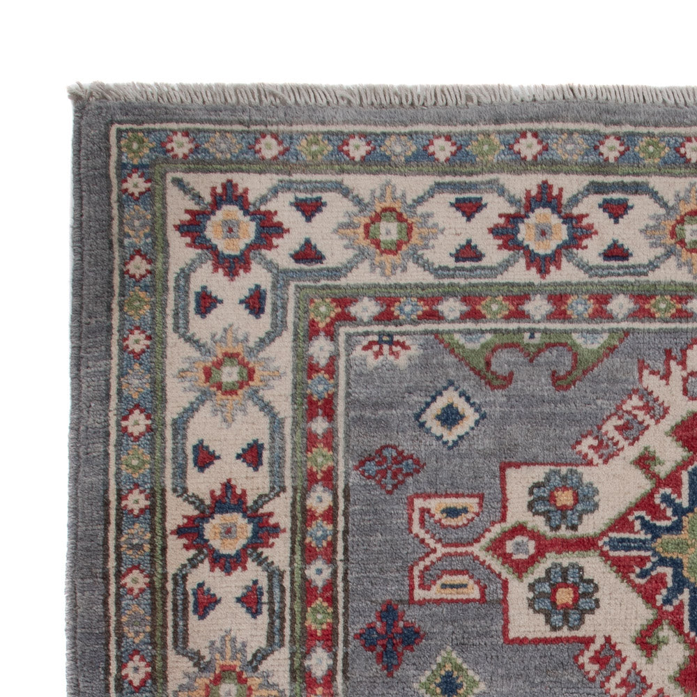 Ziegler Teppich - Kazak - 124 x 83 cm - blau