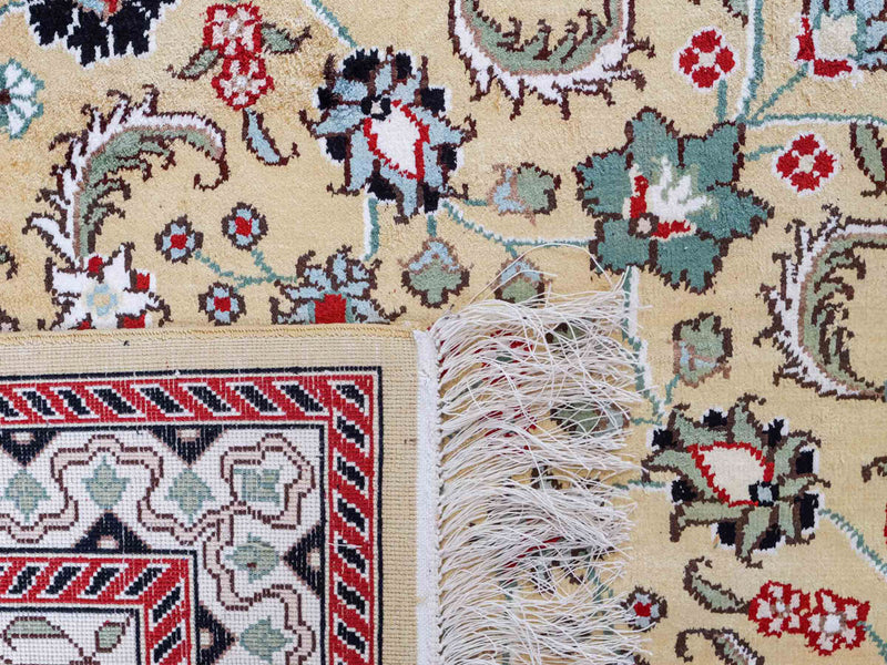 Seidenteppich - China Seide - 373 x 275 cm - hellbeige