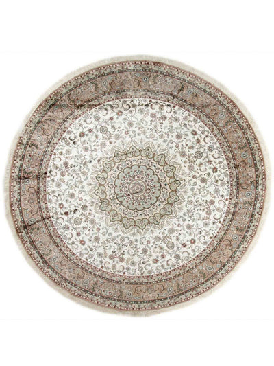 Kinesisk silke Tæppe 303x303cm - Orientalsk tæppe