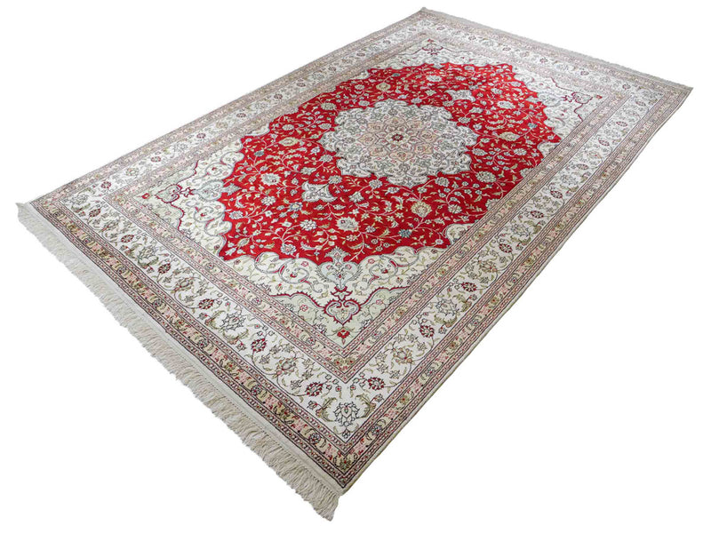 Kinesisk silke Tæppe 276x182cm - Orientalsk tæppe