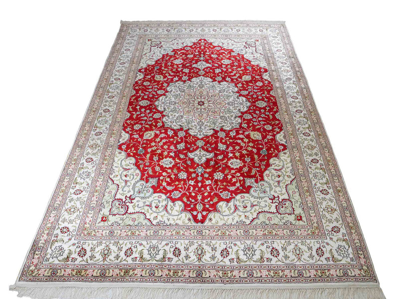 Kinesisk silke Tæppe 276x182cm - Orientalsk tæppe
