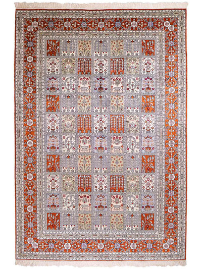 Kinesisk silke Tæppe 181x268cm - Orientalsk tæppe