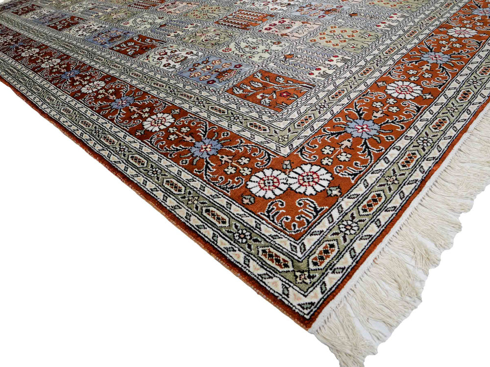 Kinesisk silke Tæppe 268x181cm - Orientalsk tæppe