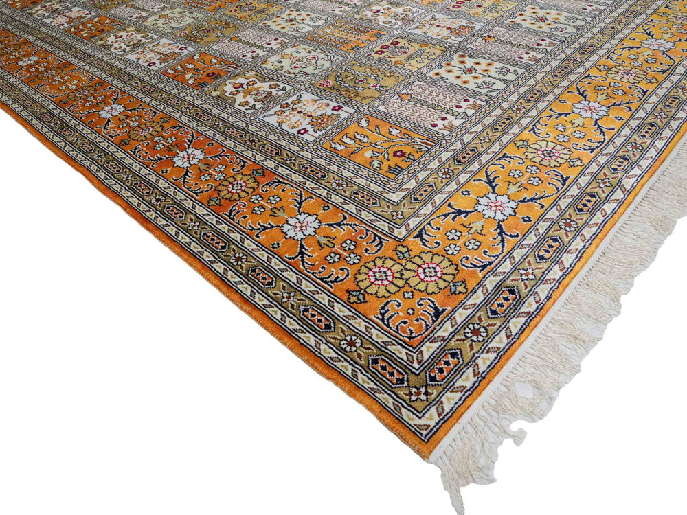 Kinesisk silke Tæppe 267x181cm - Orientalsk tæppe