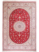Silketæppe - China Silk - 263 x 180 cm - rød