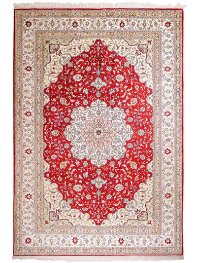 Kinesisk silke Tæppe 188x272cm - Orientalsk tæppe