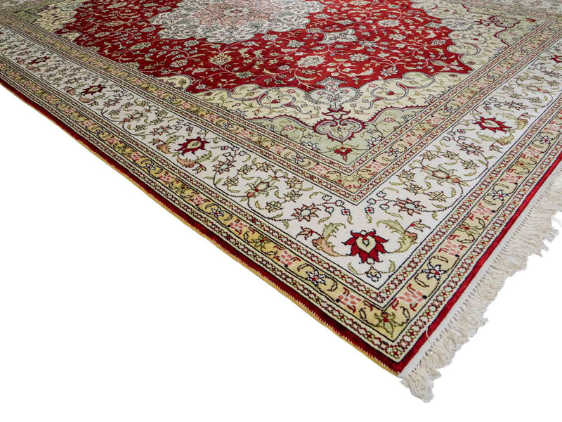 Silketæppe - China Silk - 272 x 188 cm - rød
