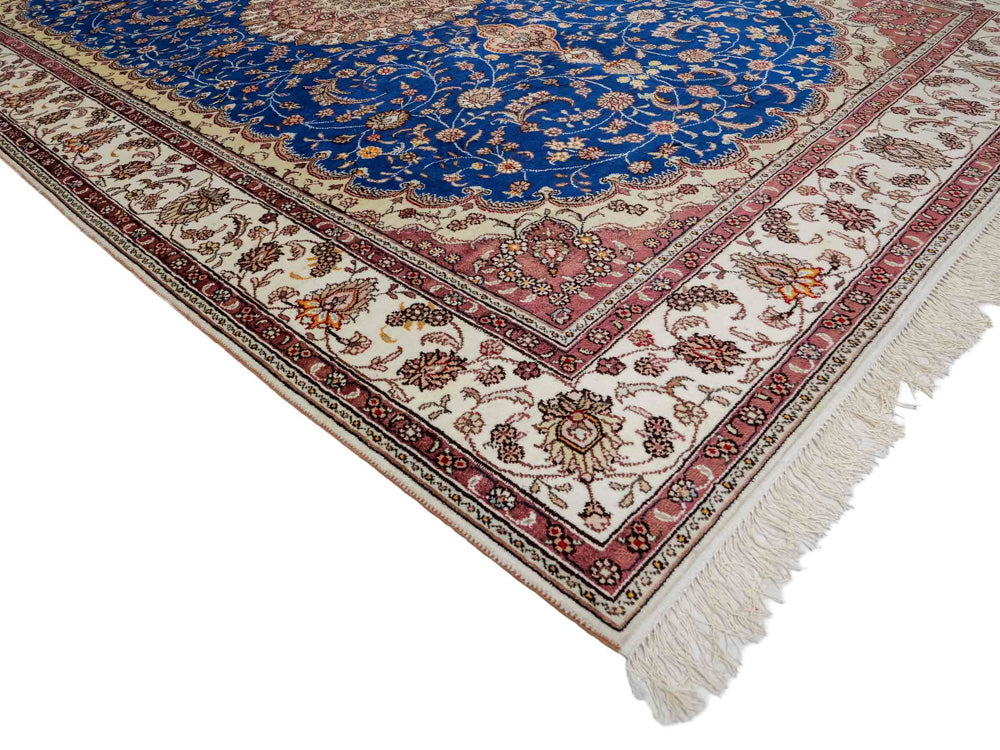 Kinesisk silke Tæppe 247x155cm - Orientalsk tæppe