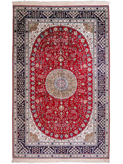 Kinesisk silke Tæppe 152x246cm - Orientalsk tæppe