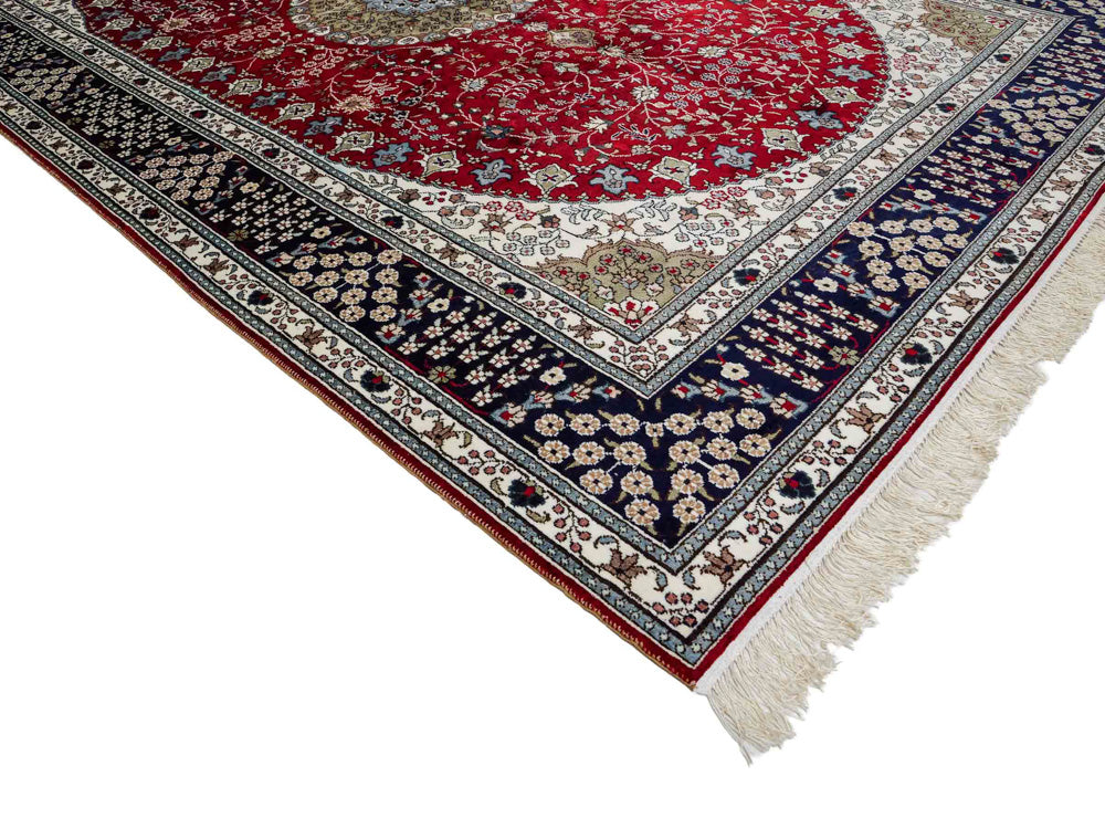 Kinesisk silke Tæppe 246x152cm - Orientalsk tæppe