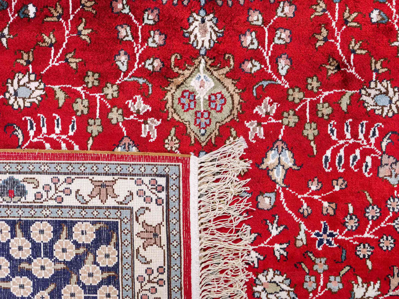 Kinesisk silke Tæppe 246x152cm - Orientalsk tæppe