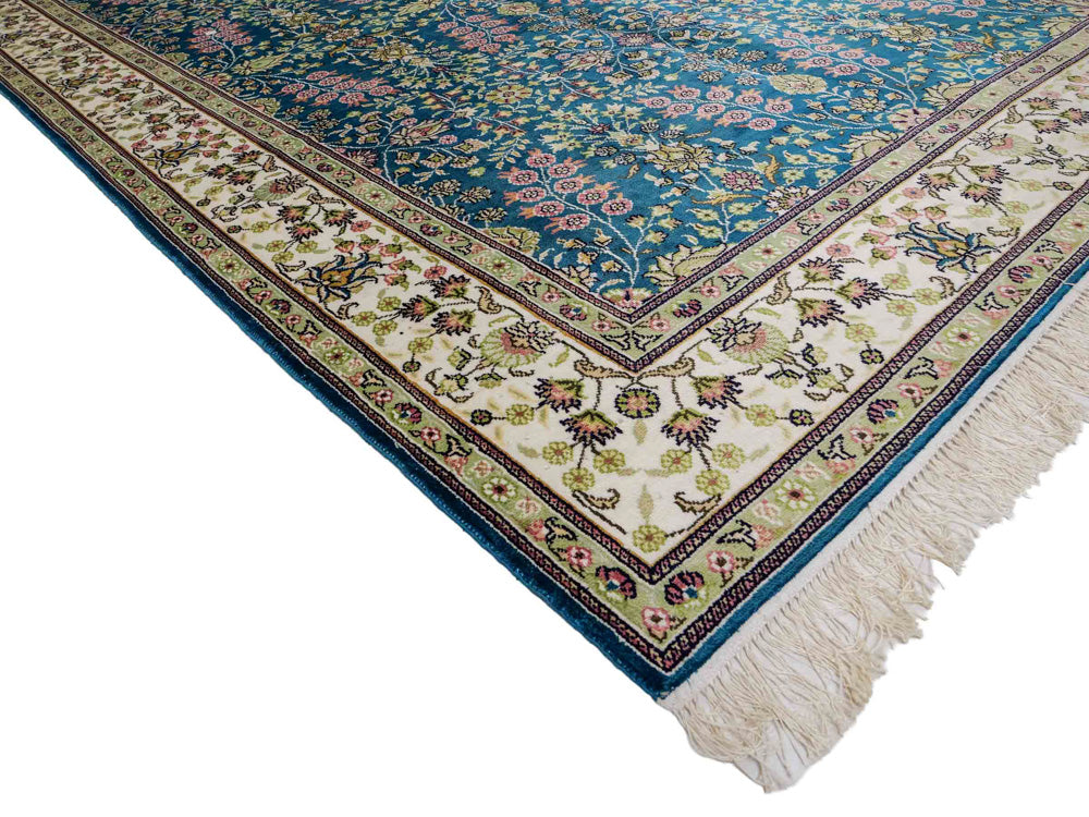 Kinesisk silke Tæppe 242x155cm - Orientalsk tæppe