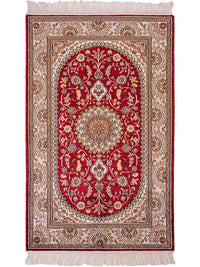 Kinesisk silke Tæppe 120x75cm - Orientalsk tæppe – product image