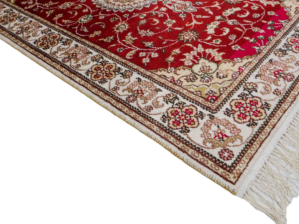 Kinesisk silke Tæppe 117x77cm - Orientalsk tæppe