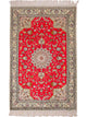 Kinesisk silke Tæppe 122x78cm - Orientalsk tæppe