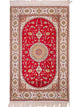 Kinesisk silke Tæppe 120x77cm - Orientalsk tæppe