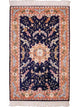 Kinesisk silke Tæppe 123x78cm - Orientalsk tæppe