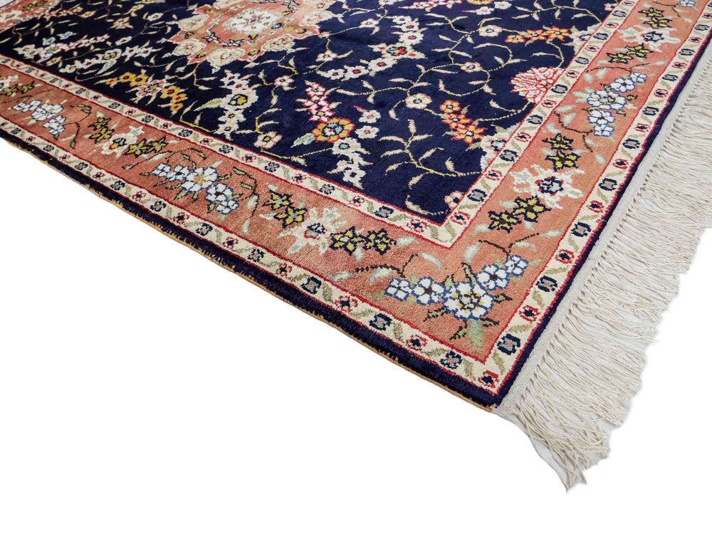 Kinesisk silke Tæppe 123x78cm - Orientalsk tæppe