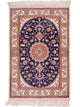 Kinesisk silke Tæppe 92x62cm - Orientalsk tæppe