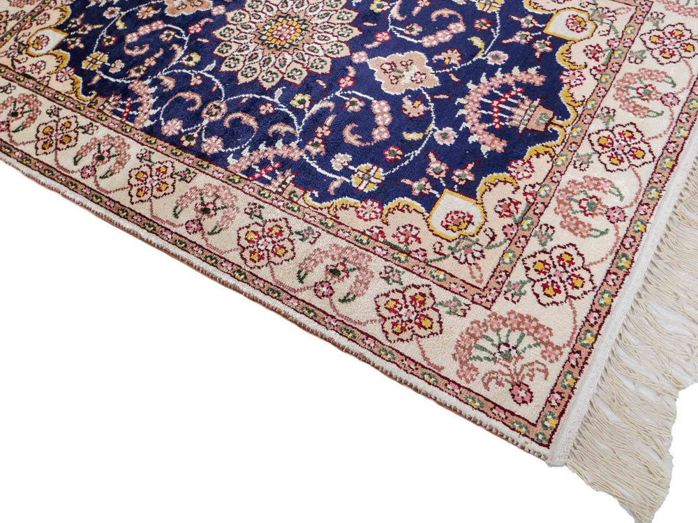 Kinesisk silke Tæppe 91x61cm - Orientalsk tæppe