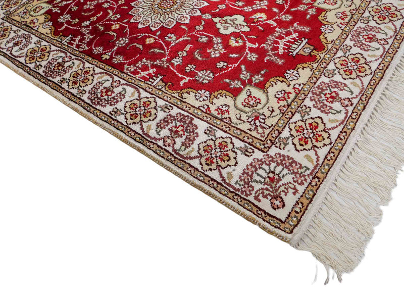 Kinesisk silke Tæppe 90x62cm - Orientalsk tæppe