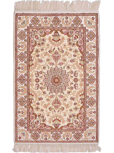 Kinesisk silke Tæppe 60x89cm - Orientalsk tæppe