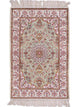 Kinesisk silke Tæppe 92x63cm - Orientalsk tæppe