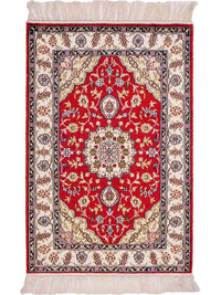 Kinesisk silke Tæppe 92x60cm - Orientalsk tæppe – product image