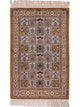 Kinesisk silke Tæppe 92x62cm - Orientalsk tæppe
