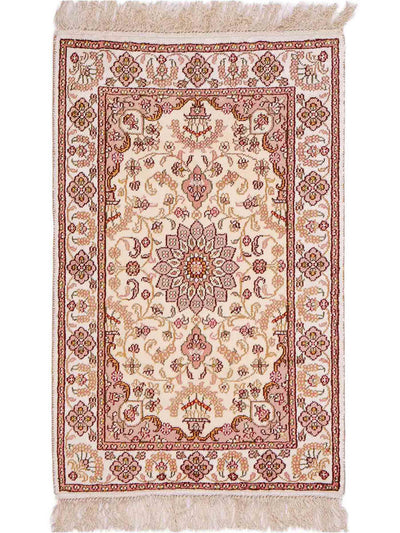 Kinesisk silke Tæppe 59x88cm - Orientalsk tæppe