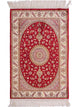 Kinesisk silke Tæppe 90x59cm - Orientalsk tæppe