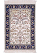Kinesisk silke Tæppe 90x62cm - Orientalsk tæppe