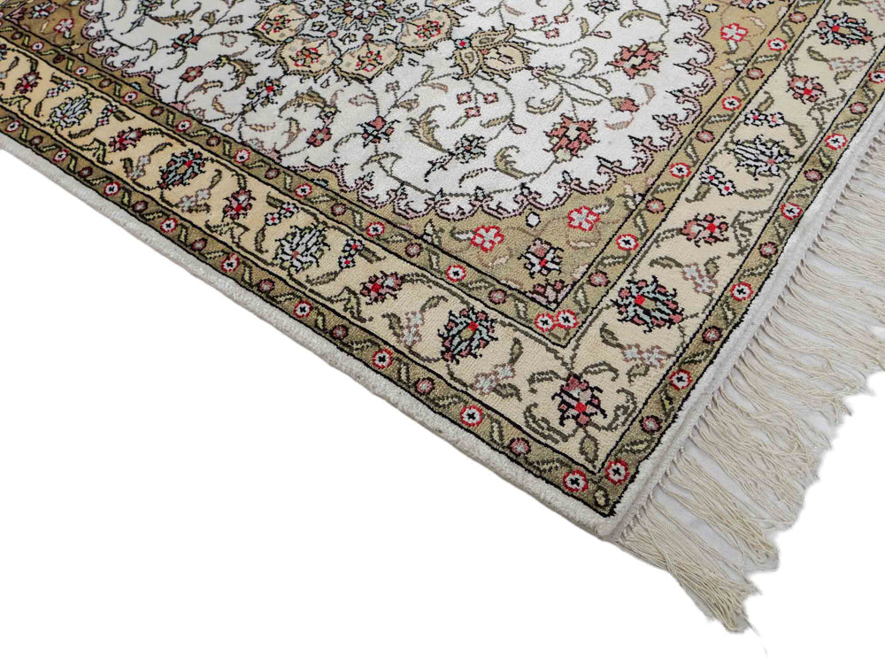 Kinesisk silke Tæppe 91x61cm - Orientalsk tæppe