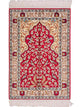 Kinesisk silke Tæppe 89x58cm - Orientalsk tæppe