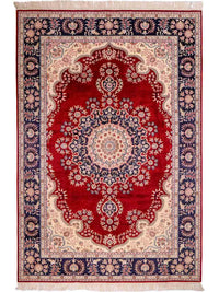 Kinesisk silke Tæppe 186x121cm - Orientalsk tæppe – product image
