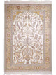 Kinesisk silke Tæppe 183x124cm - Orientalsk tæppe
